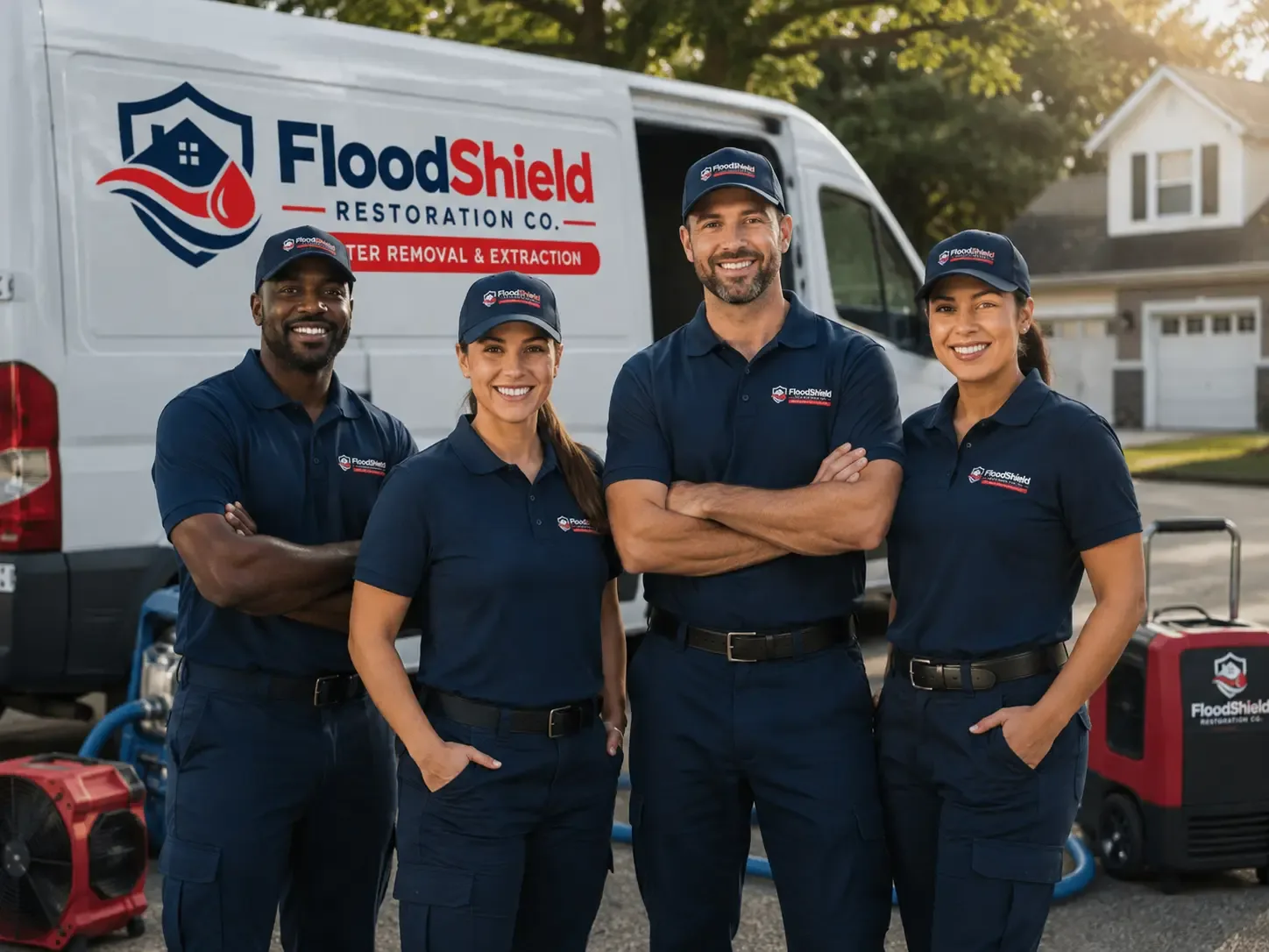 Flood Damage Restoration company in Sidney, IL